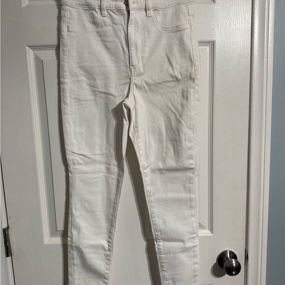 American Eagle Outfitters White Skinny Jeans